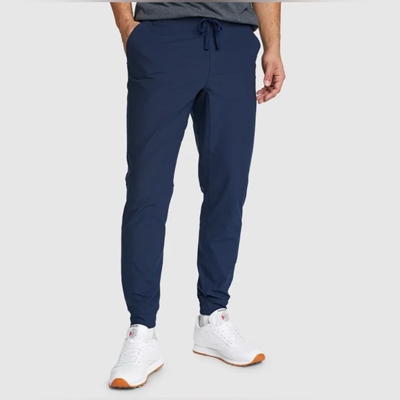 Eddie Bauer Men's Switch Jogger Pants Navy Blue Size Large - Picture 1 of 15